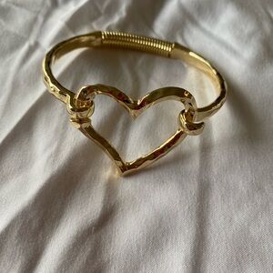 Gold Heart Bracelet
